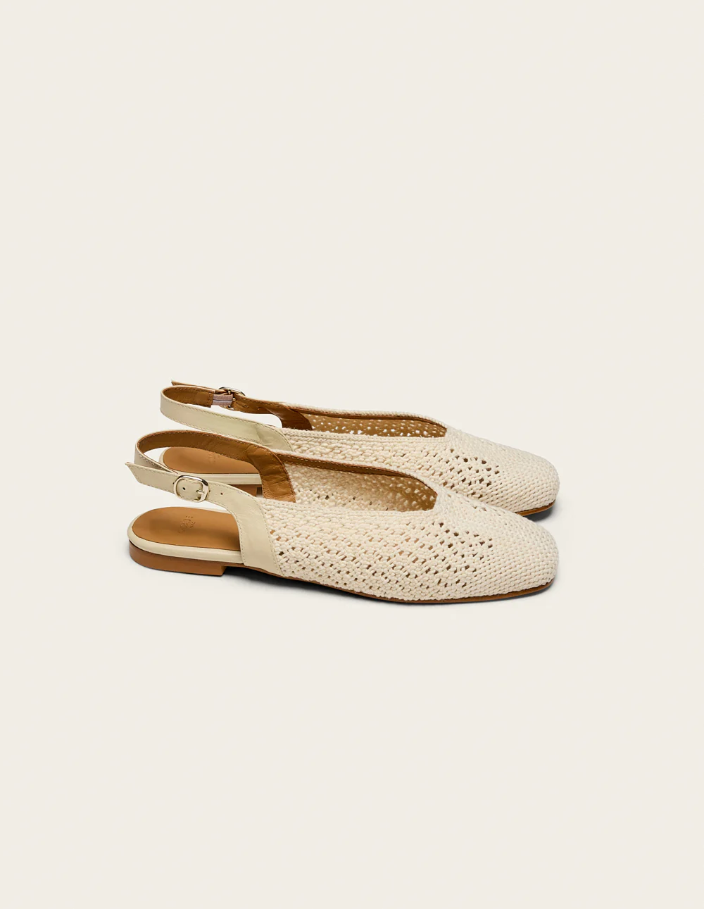 Ballerines Mahana - Tressé écru - Image 2