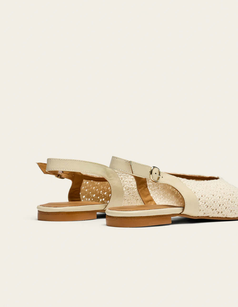 Ballerines Mahana - Tressé écru - Image 4