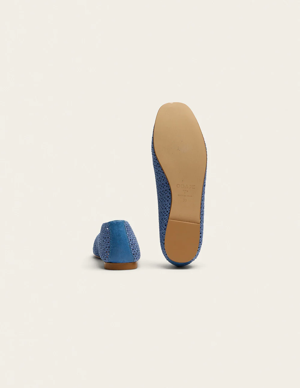 Ballerines Mahi - Tressé bleu - Image 5