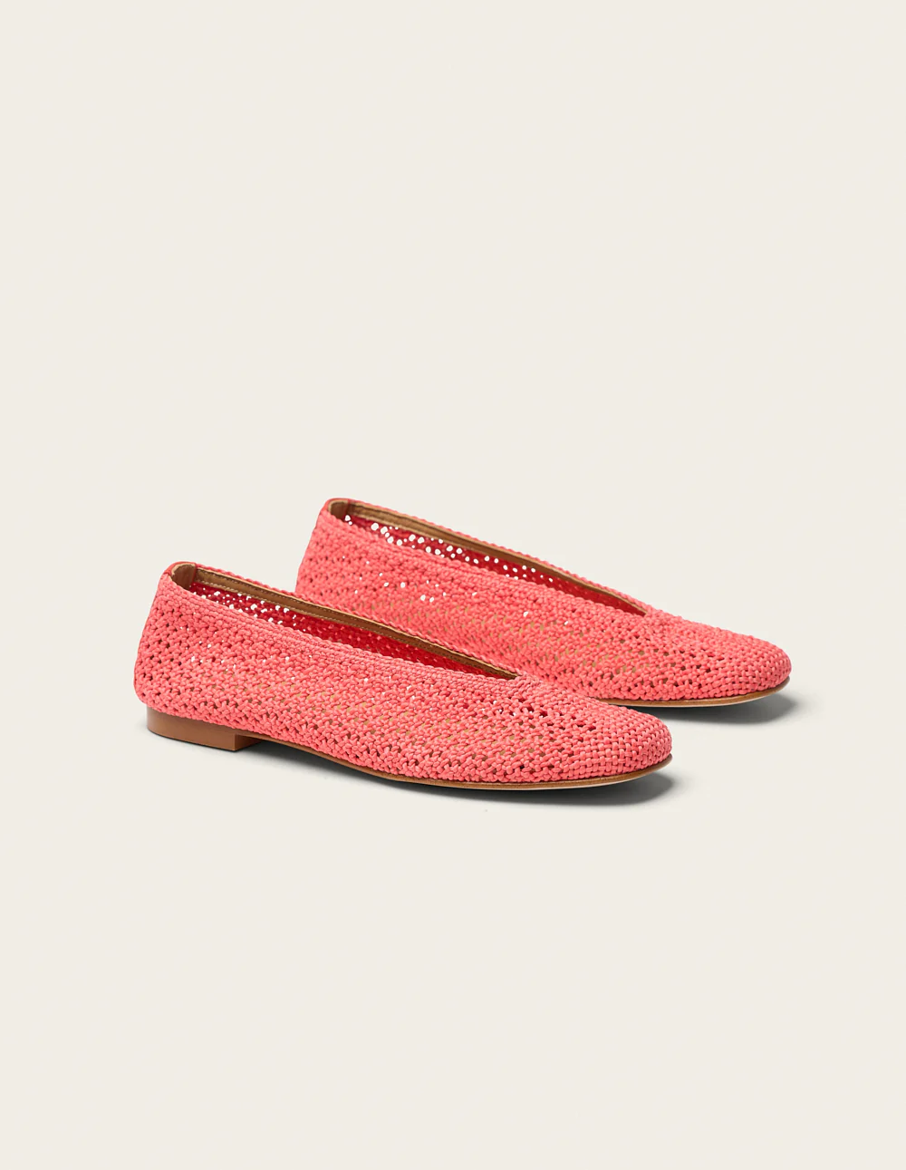 Ballerines Mahi - Tressé corail - Image 2
