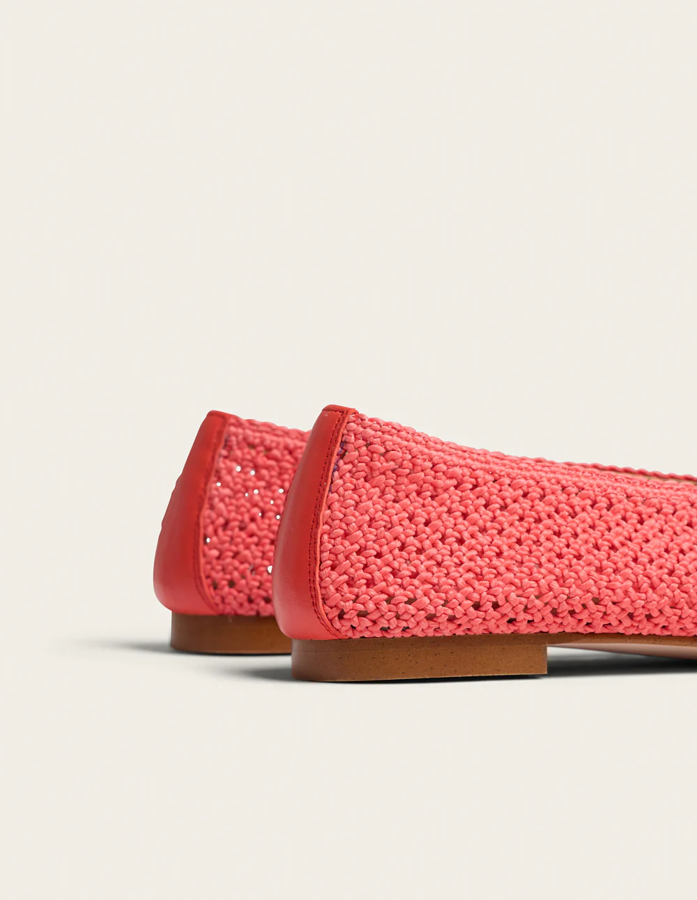 Ballerines Mahi - Tressé corail - Image 4