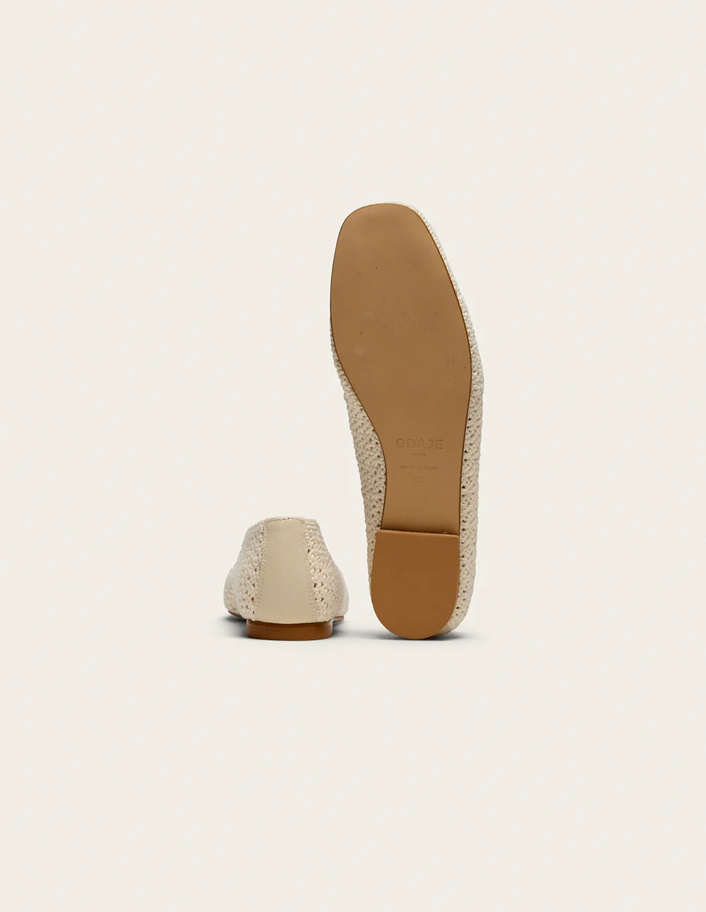 Ballerines Mahi - Tressé écru - Image 7