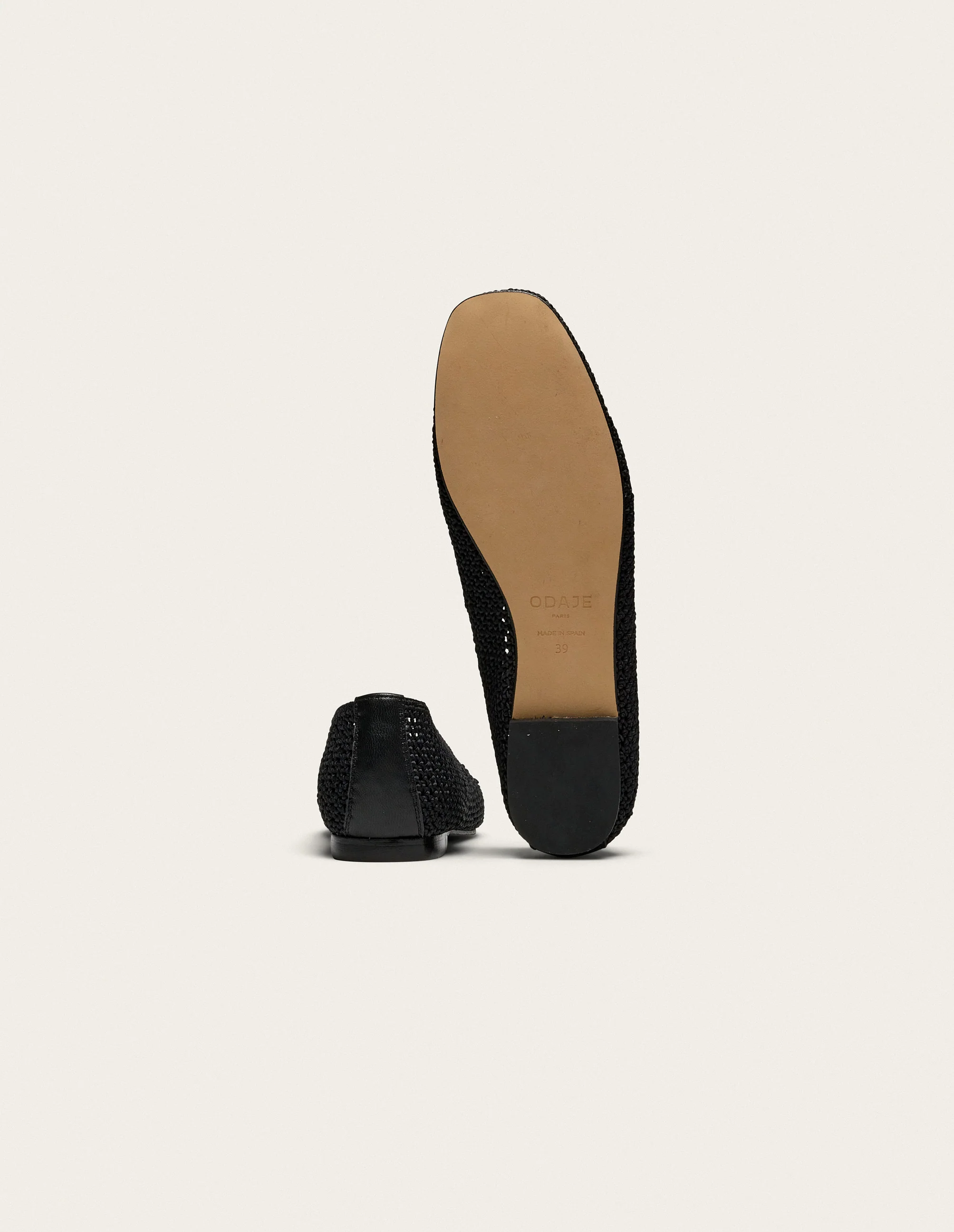 Ballerines Mahi - Tressé noir - Image 4