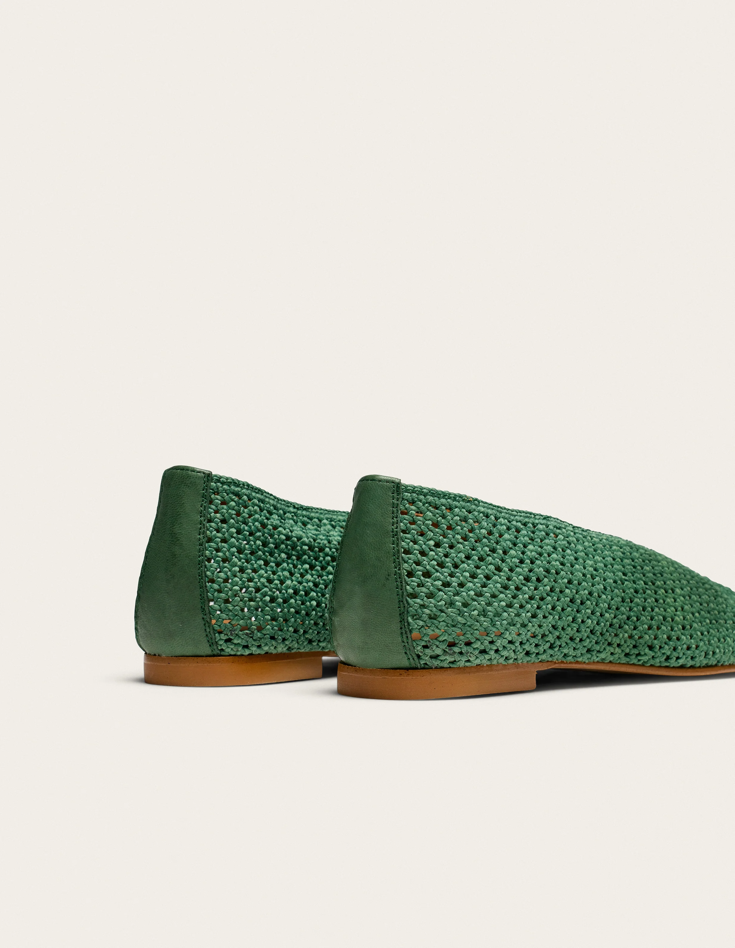 Ballerines Mahi - Tressé vert - Image 4