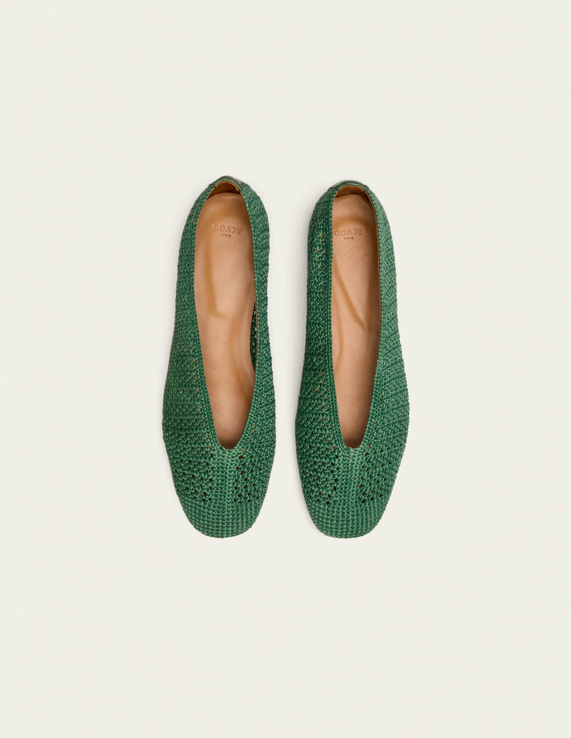 Ballerines Mahi - Tressé vert - Image 6