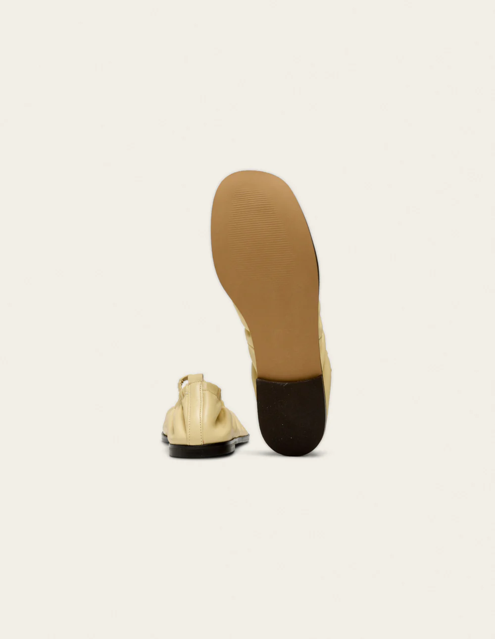 Ballerines Miluna - Cuir amande - Image 6