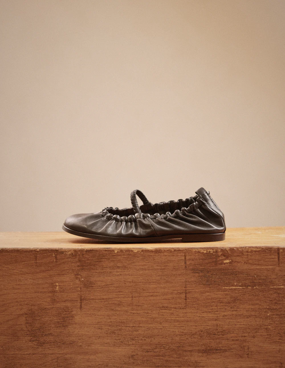 Ballerines Miluna - Cuir noir - Image 3