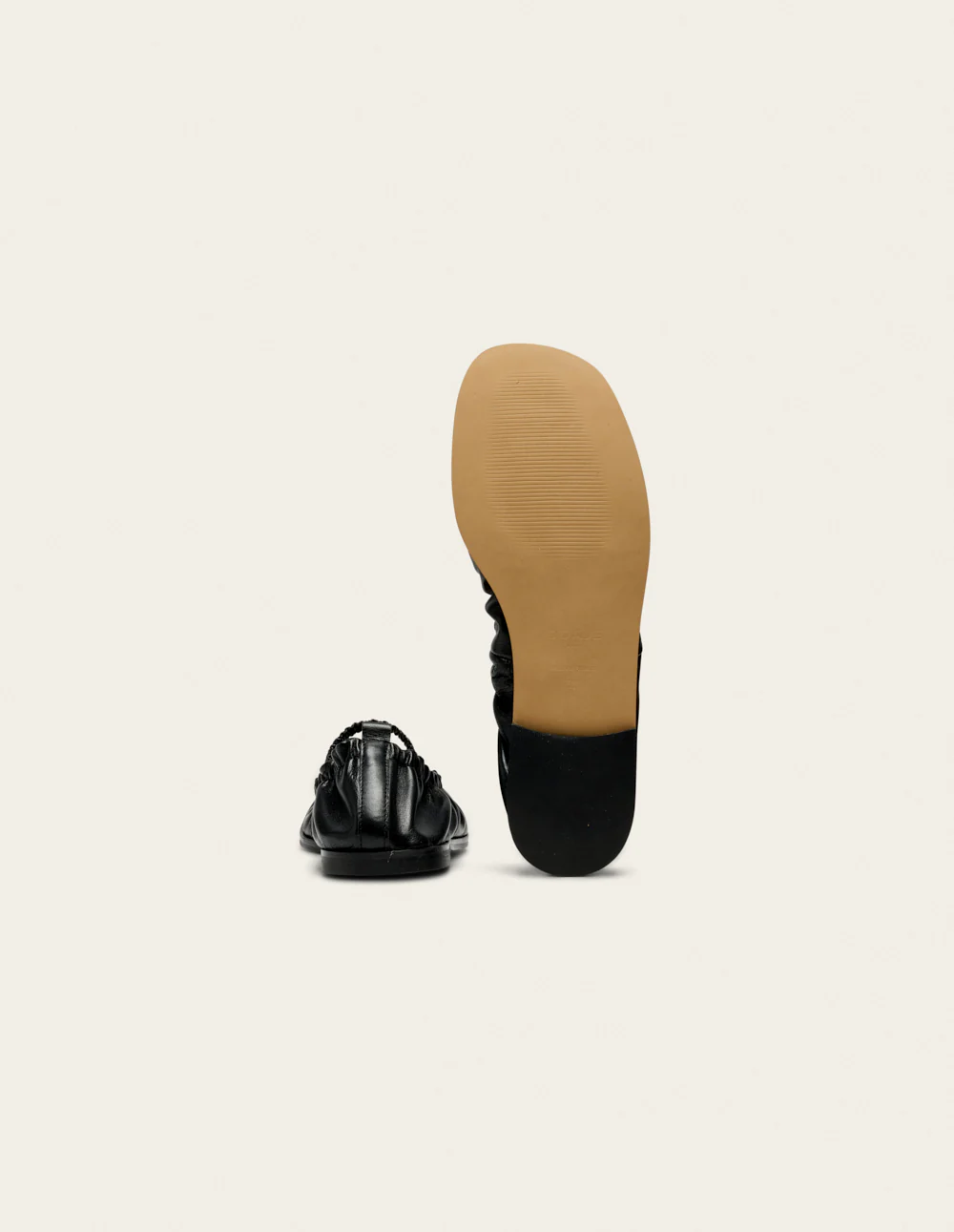 Ballerines Miluna - Cuir noir - Image 6