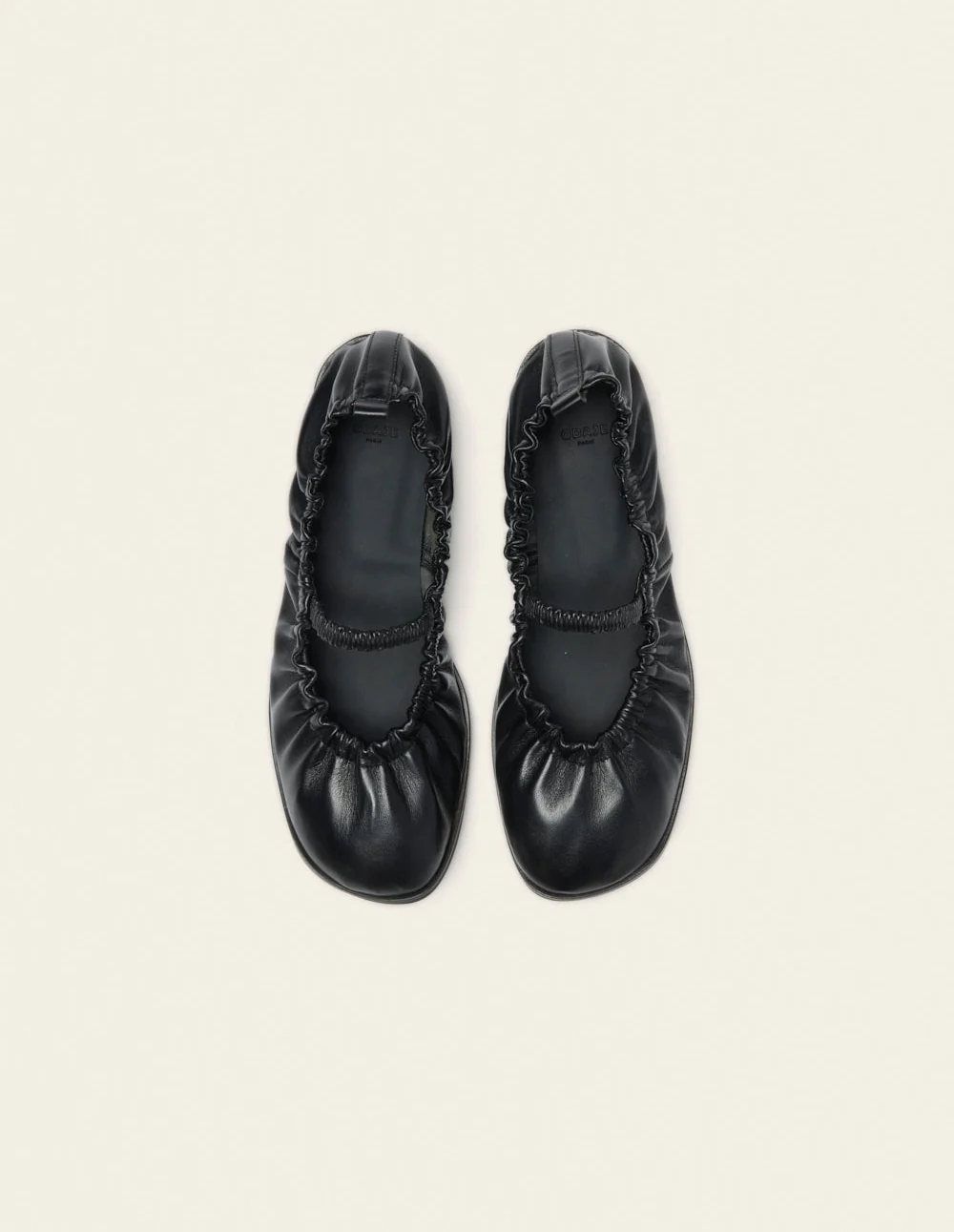 Ballerines Miluna - Cuir noir - Image 8