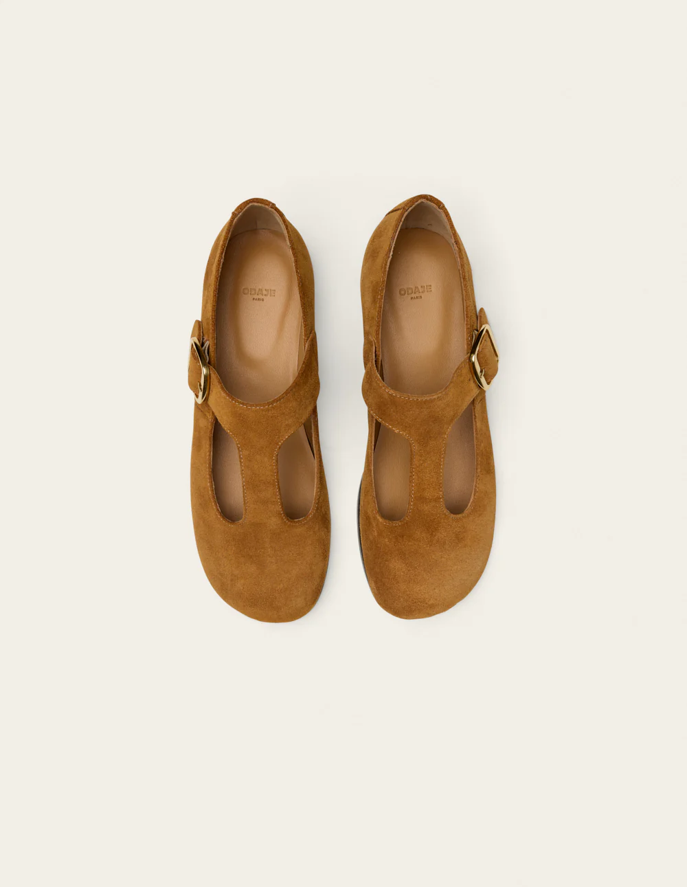 Ballerines Opal - Suède ambre - Image 6