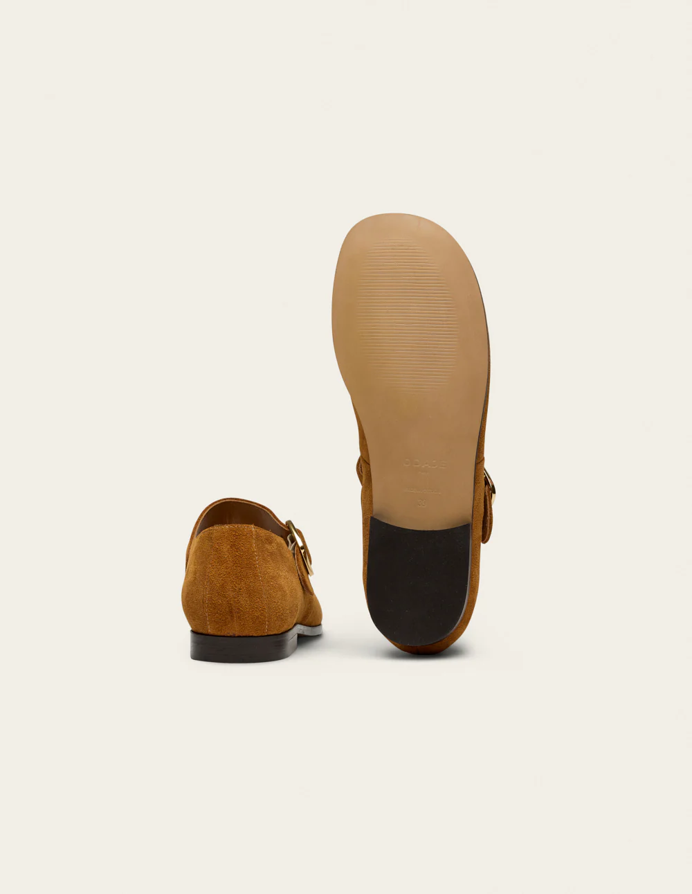 Ballerines Opal - Suède ambre - Image 8