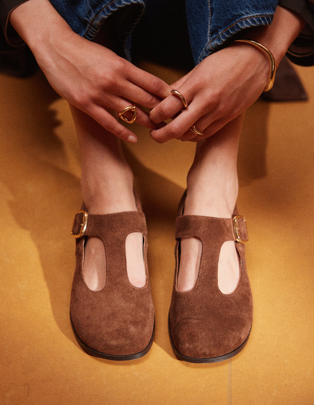 Ballerines Opal - Suède marron - Image 3