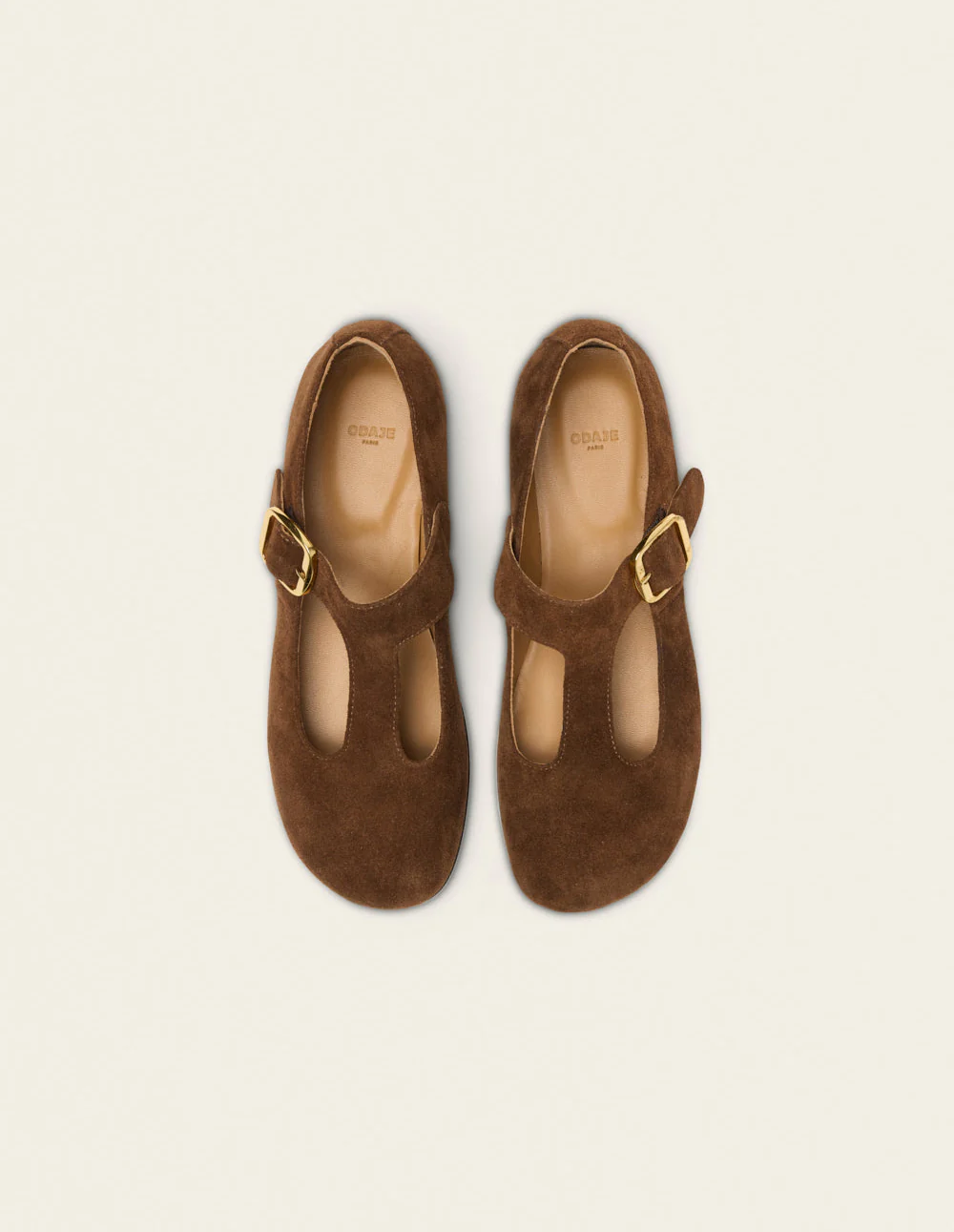 Ballerines Opal - Suède marron - Image 4