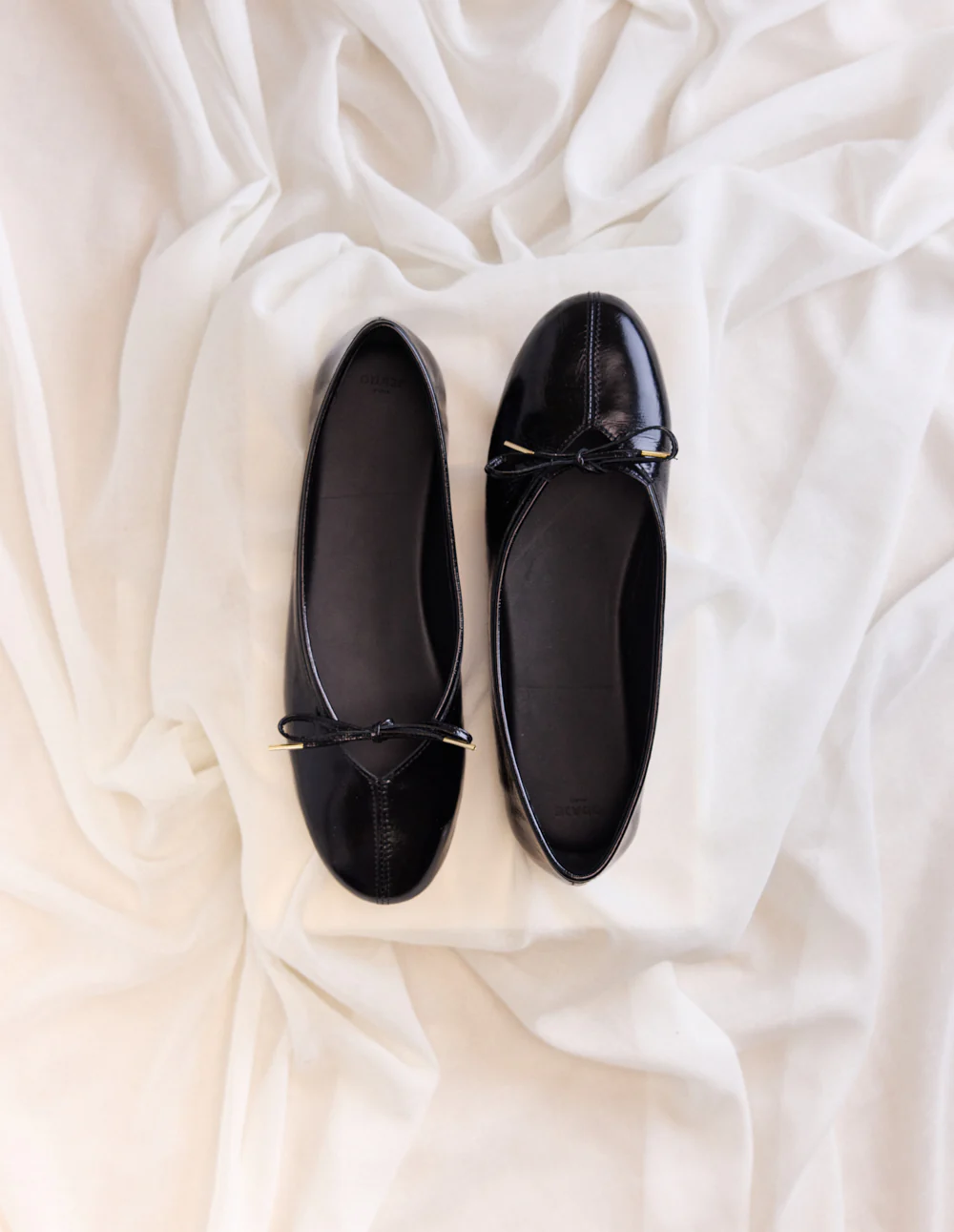 Ballerines Palea - Cuir plissé noir - Image 5