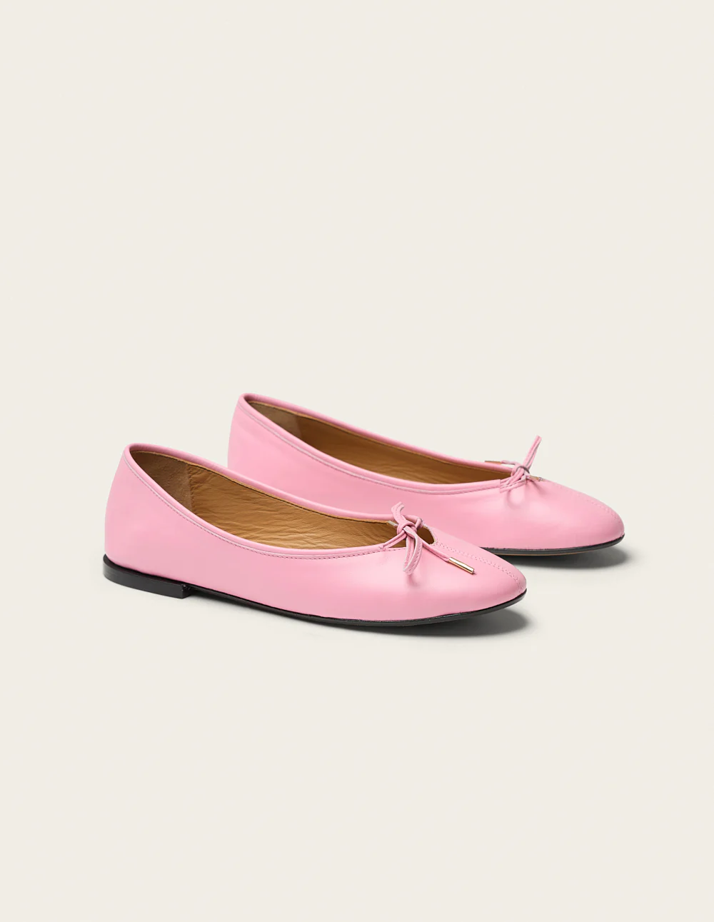 Ballerines Palea - Cuir rose - Image 3