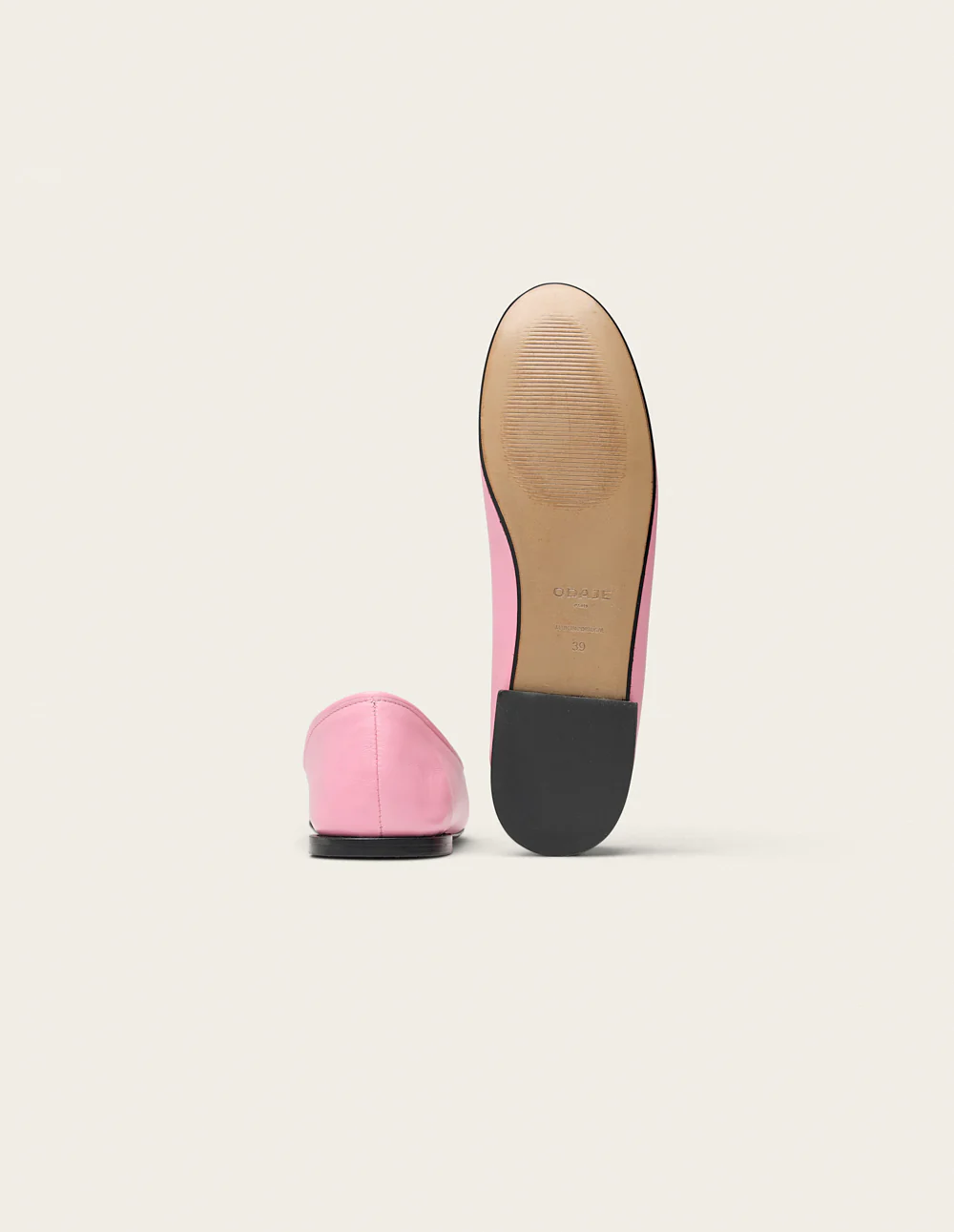 Ballerines Palea - Cuir rose - Image 7