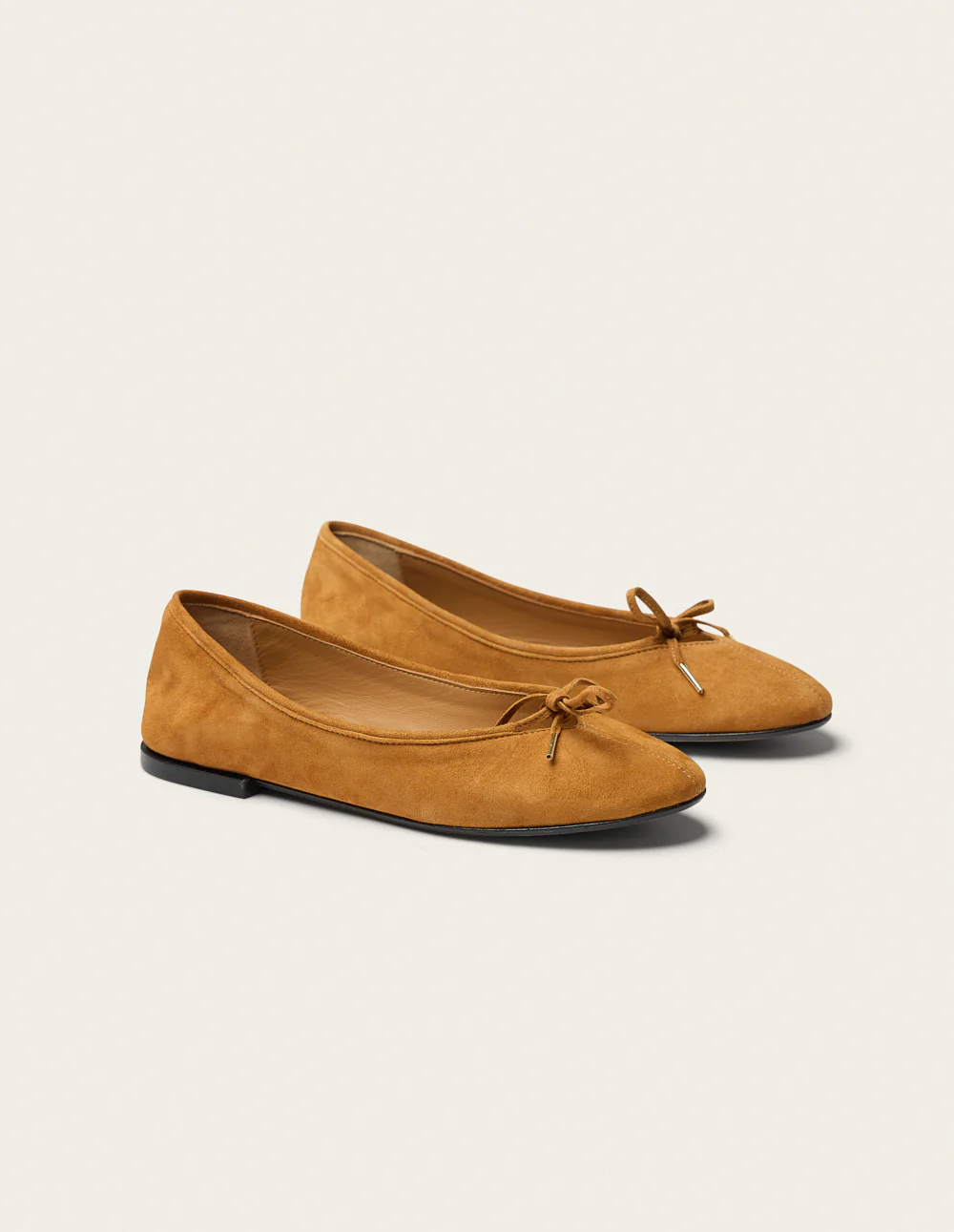 Ballerines Palea - Suède ambre - Image 2