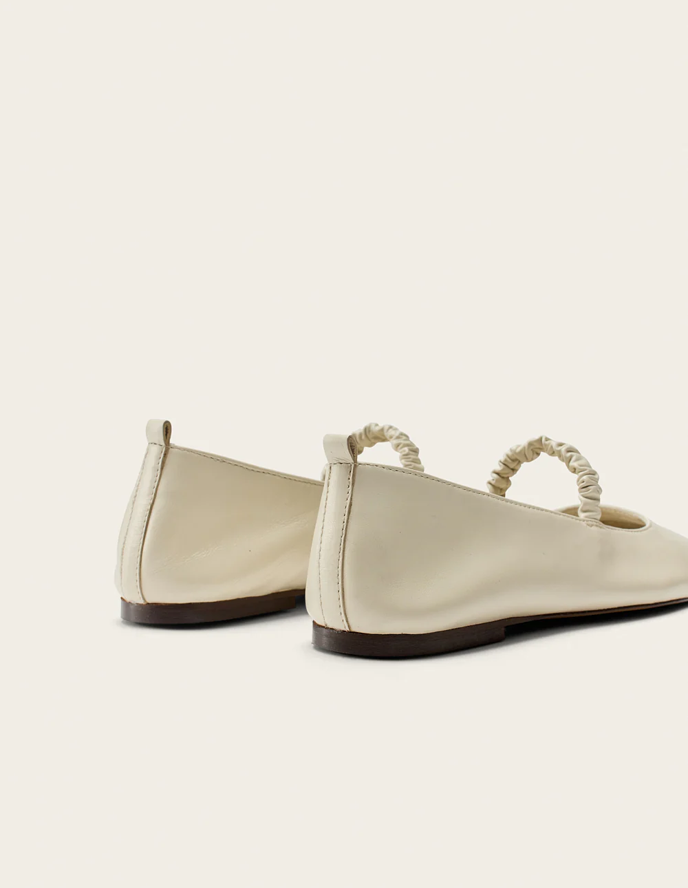 Ballerines Serra - Cuir écru - Image 5