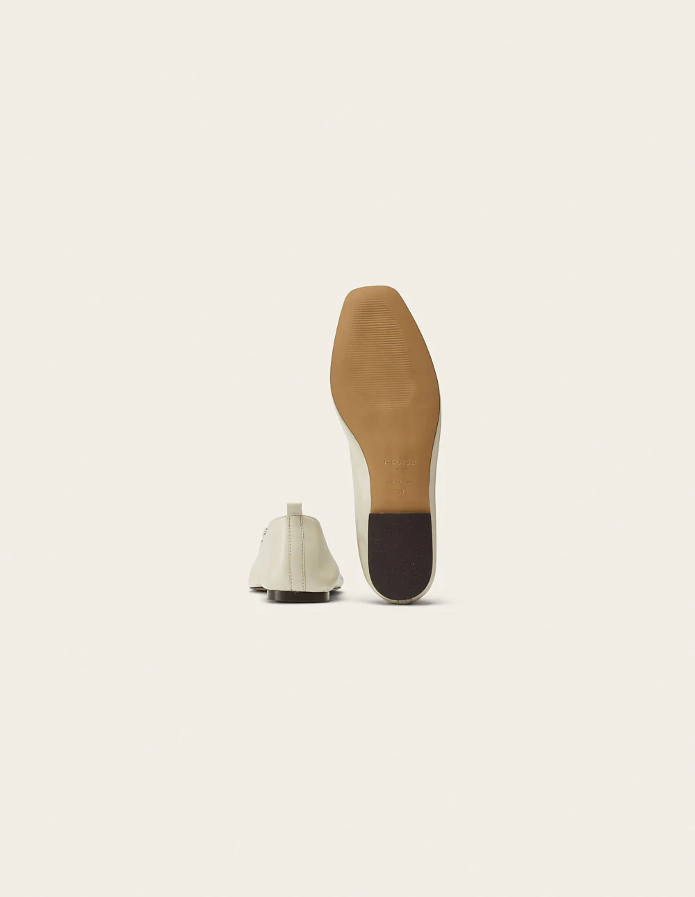 Ballerines Serra - Cuir écru - Image 6