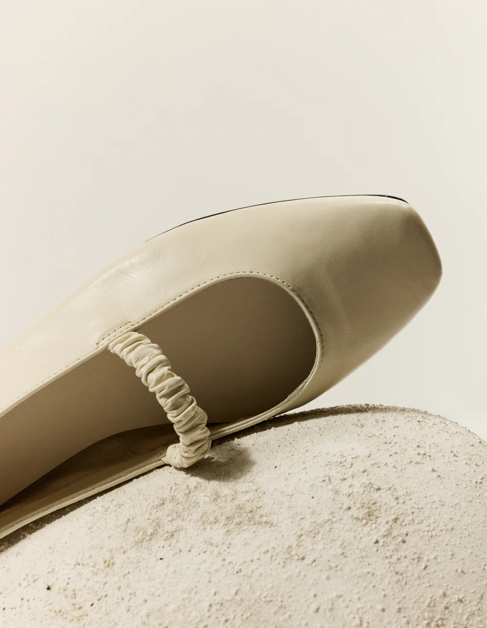 Ballerines Serra - Cuir écru - Image 7