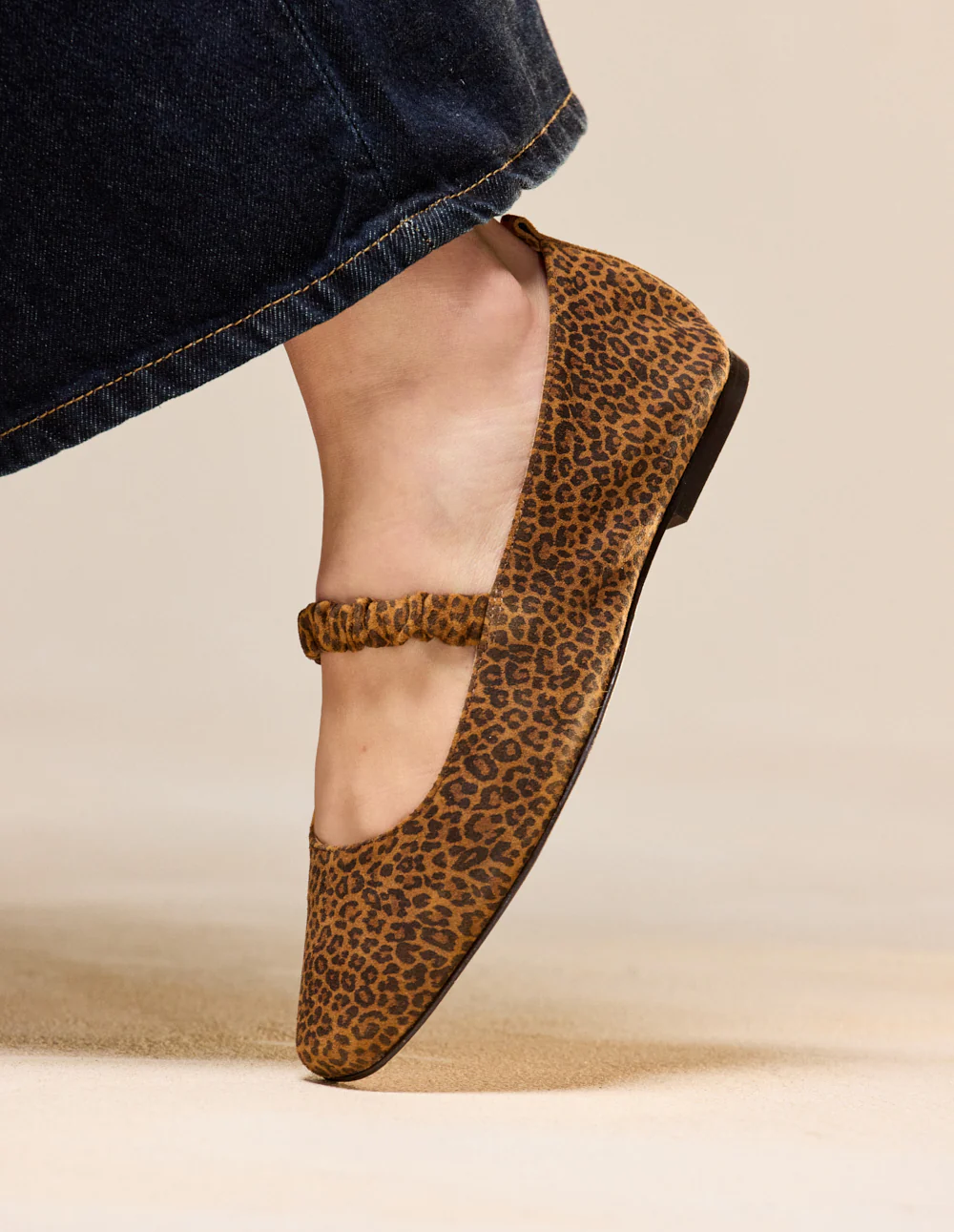 Ballerines Serra - Suède léopard - Image 2