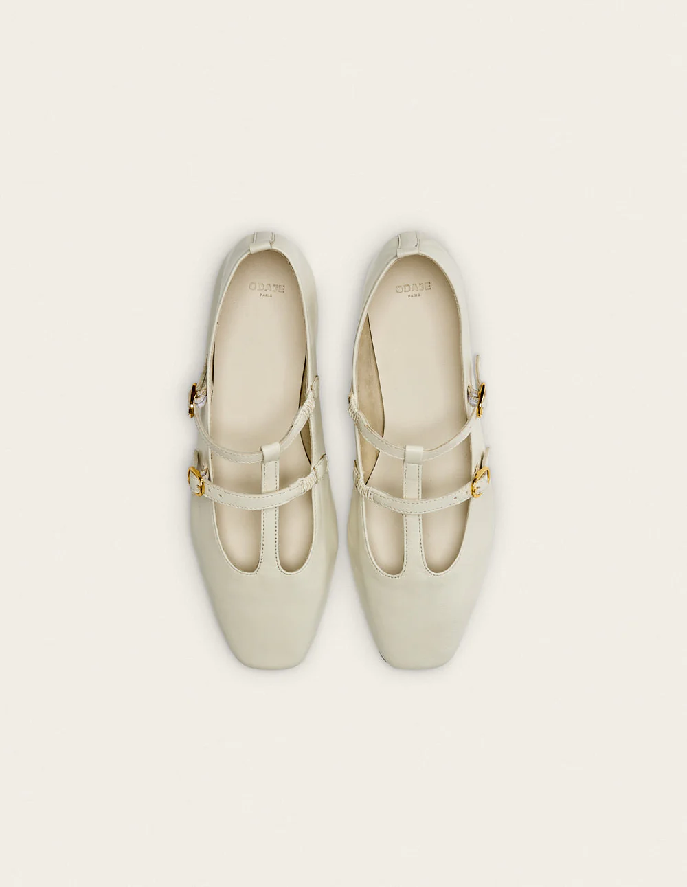 Ballerines Sira - Cuir écru - Image 3