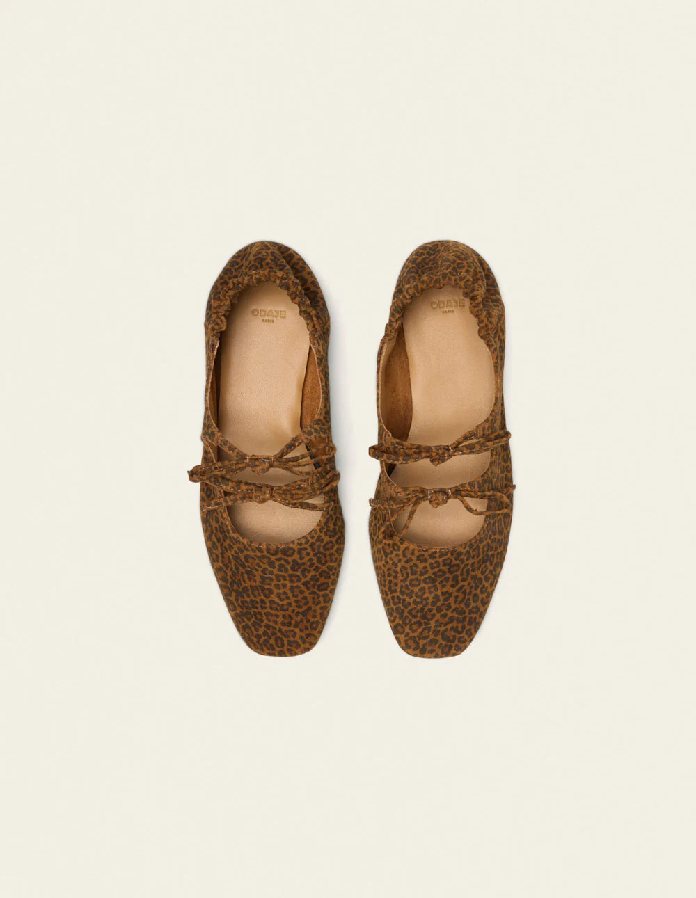 Ballerines Tula - Suède léopard - Image 7