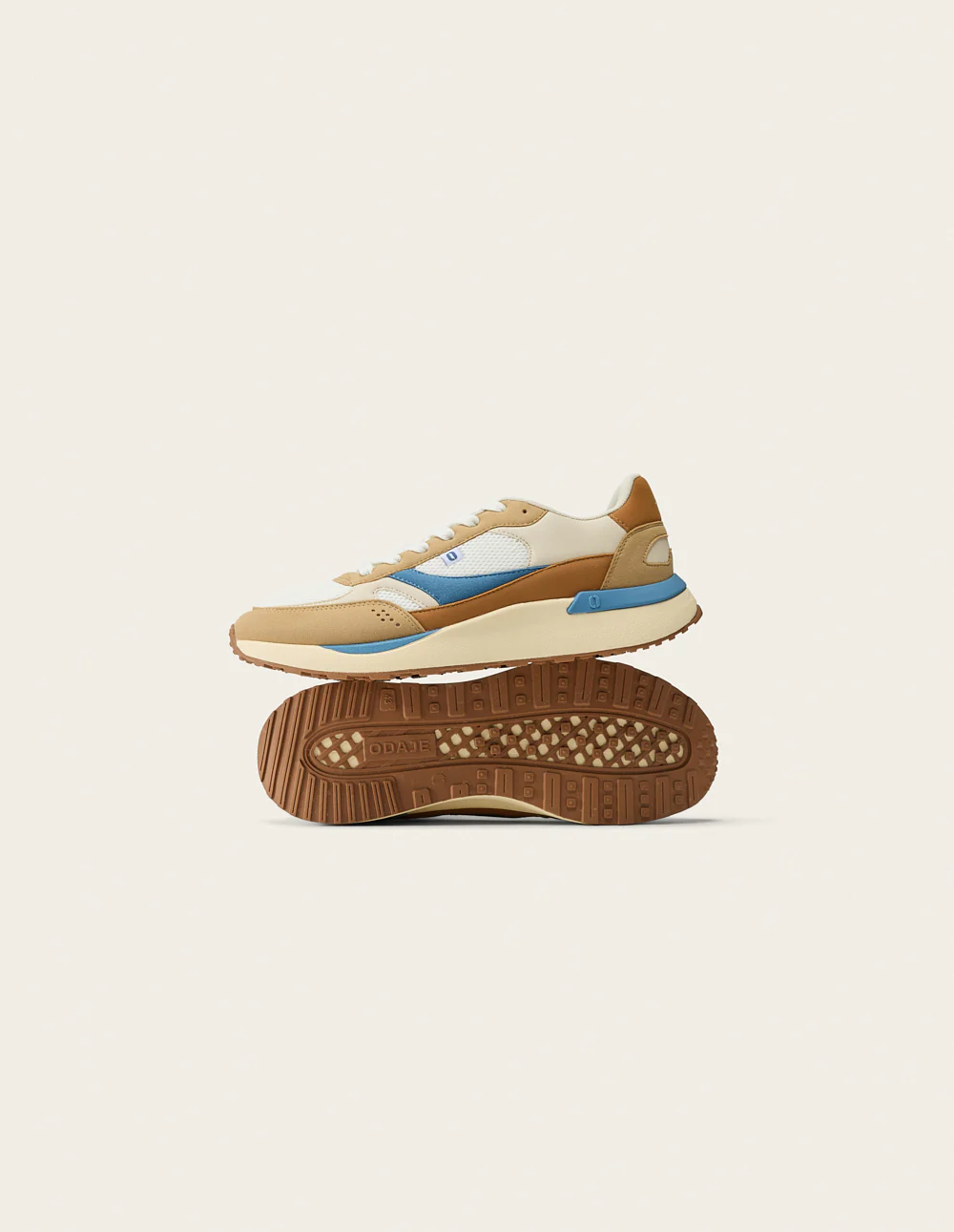 Baskets basses Anael - Beige blanc - Image 4