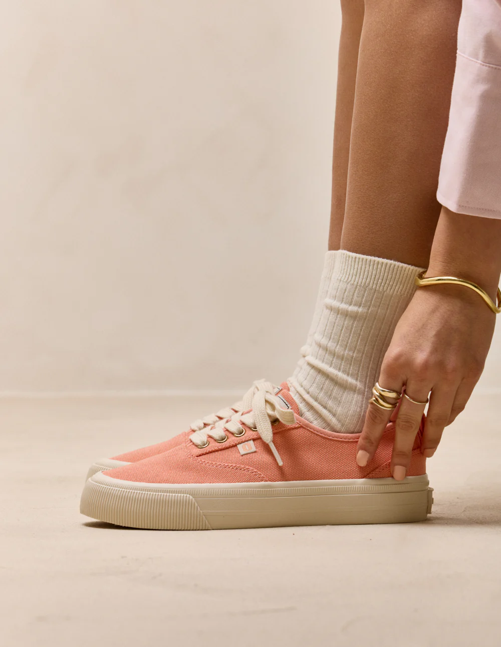 Baskets basses Asila - Blush - Image 5