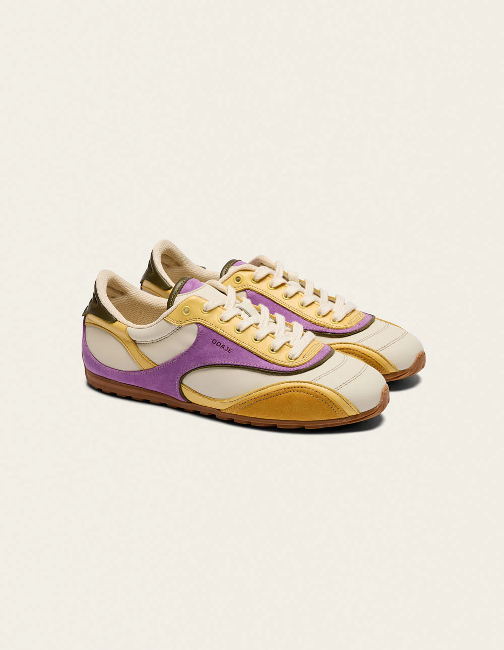 Baskets basses Chantua - Citron écru lilas - Image 2