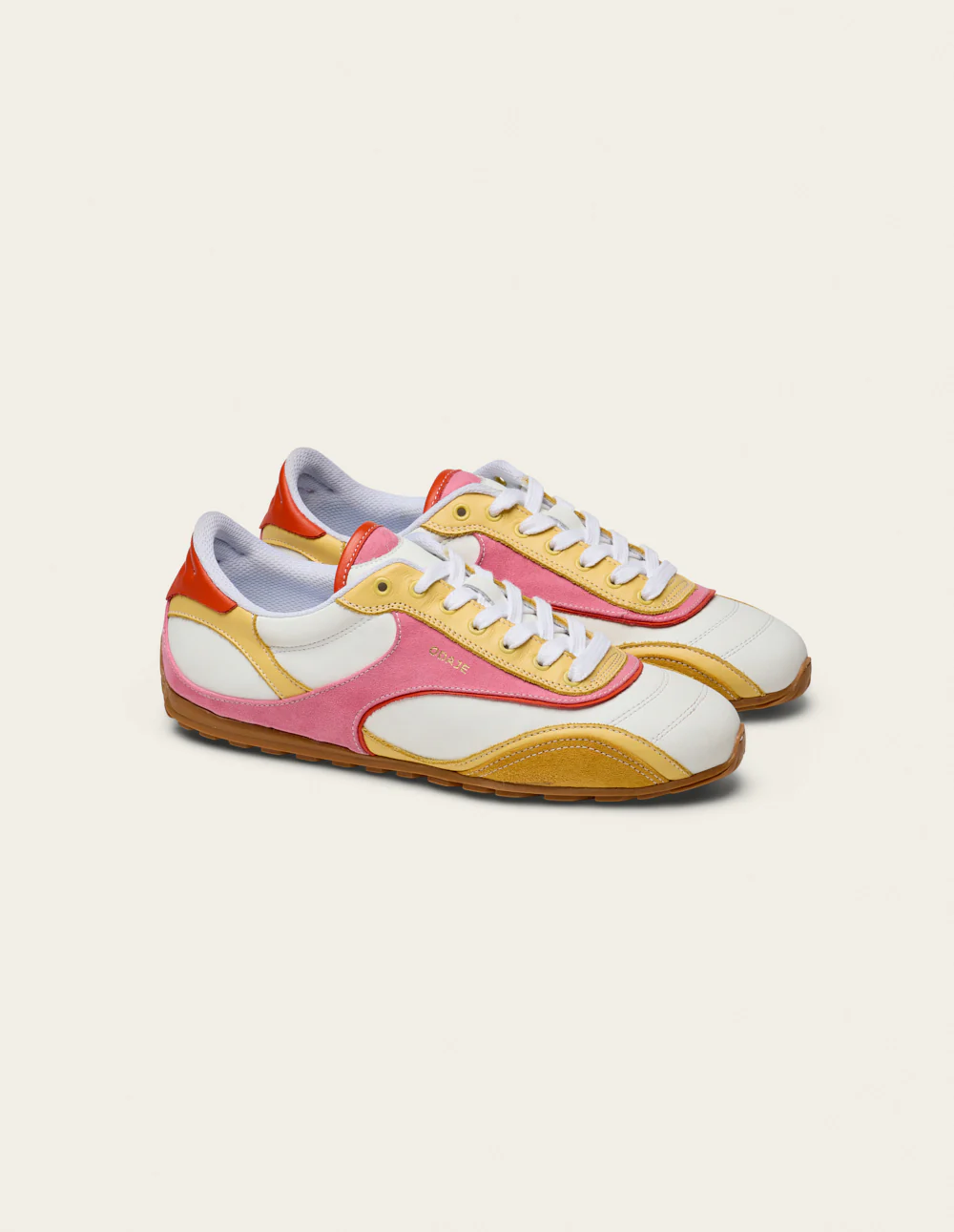 Baskets basses Chantua - Citron fuchsia orange - Image 4