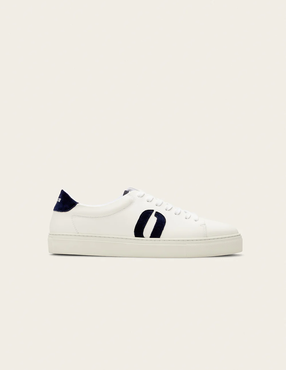 Baskets basses Gabin - Blanc marine
