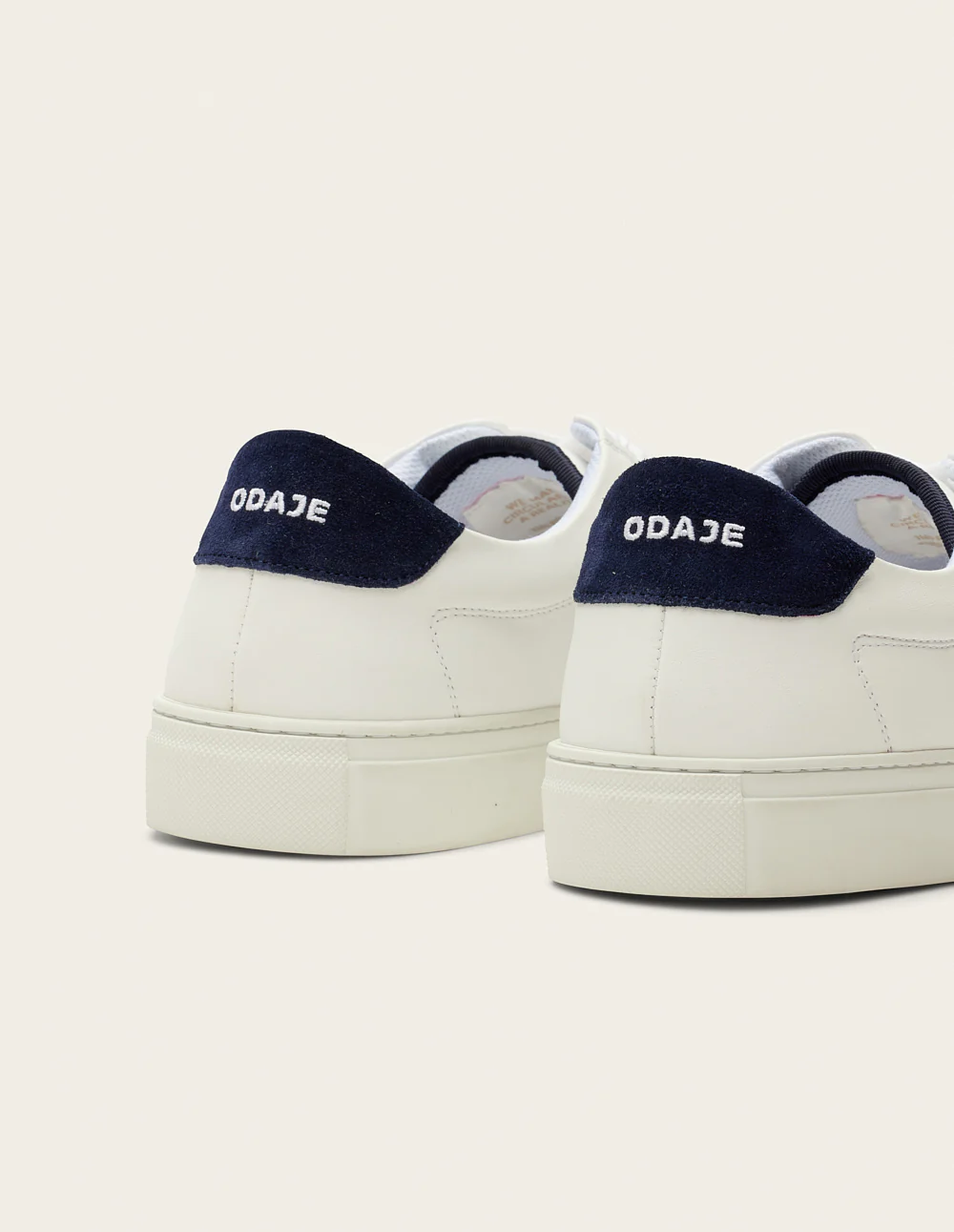 Baskets basses Gabin - Blanc marine - Image 4