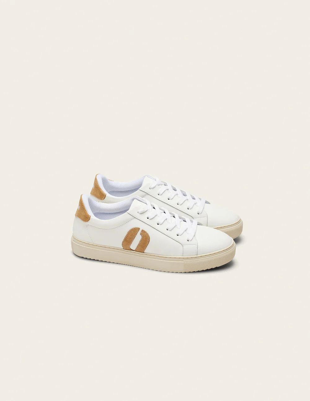 Baskets basses Gloria - Blanc beige - Image 3