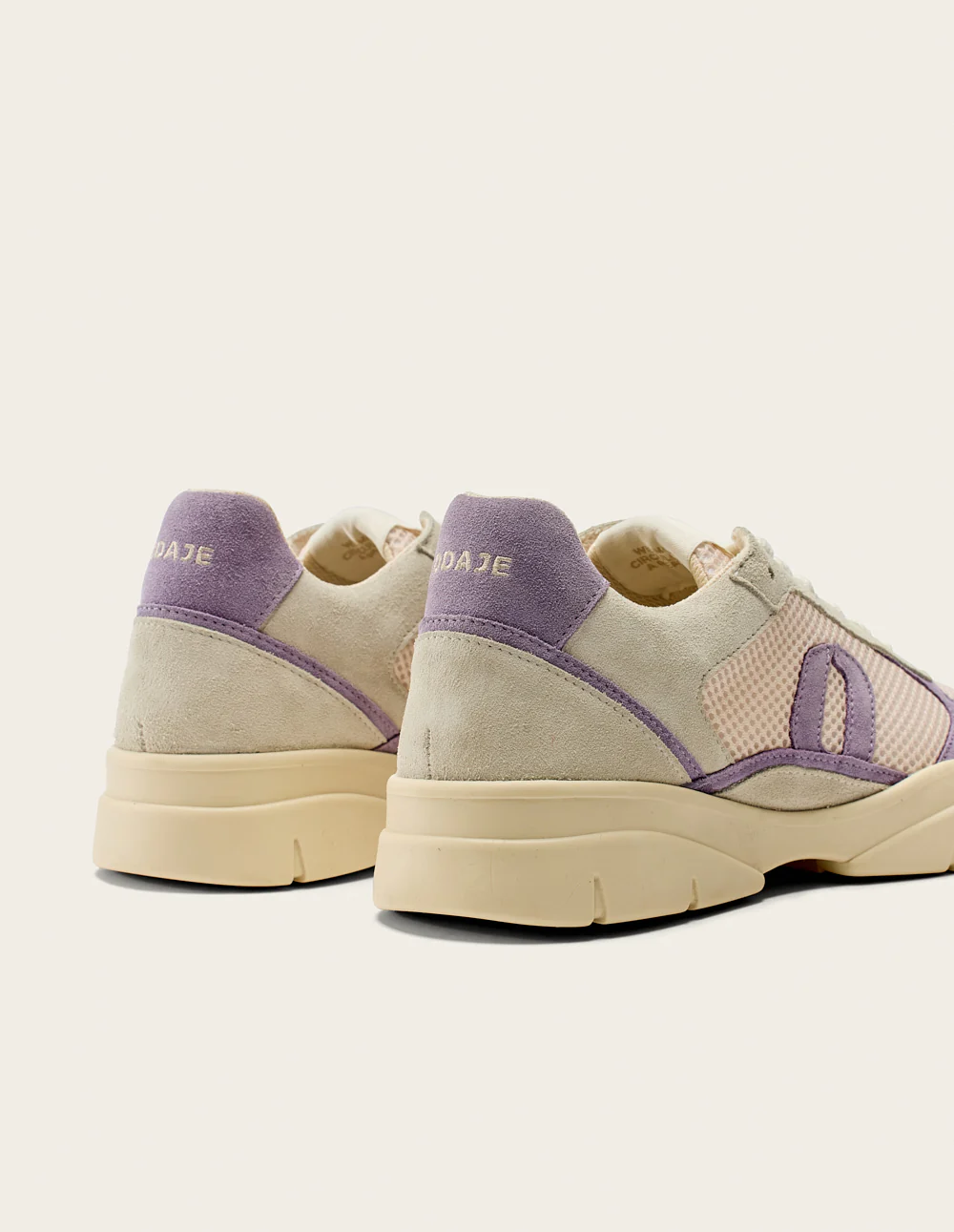 Baskets basses Larel - Ivoire lilas - Image 5