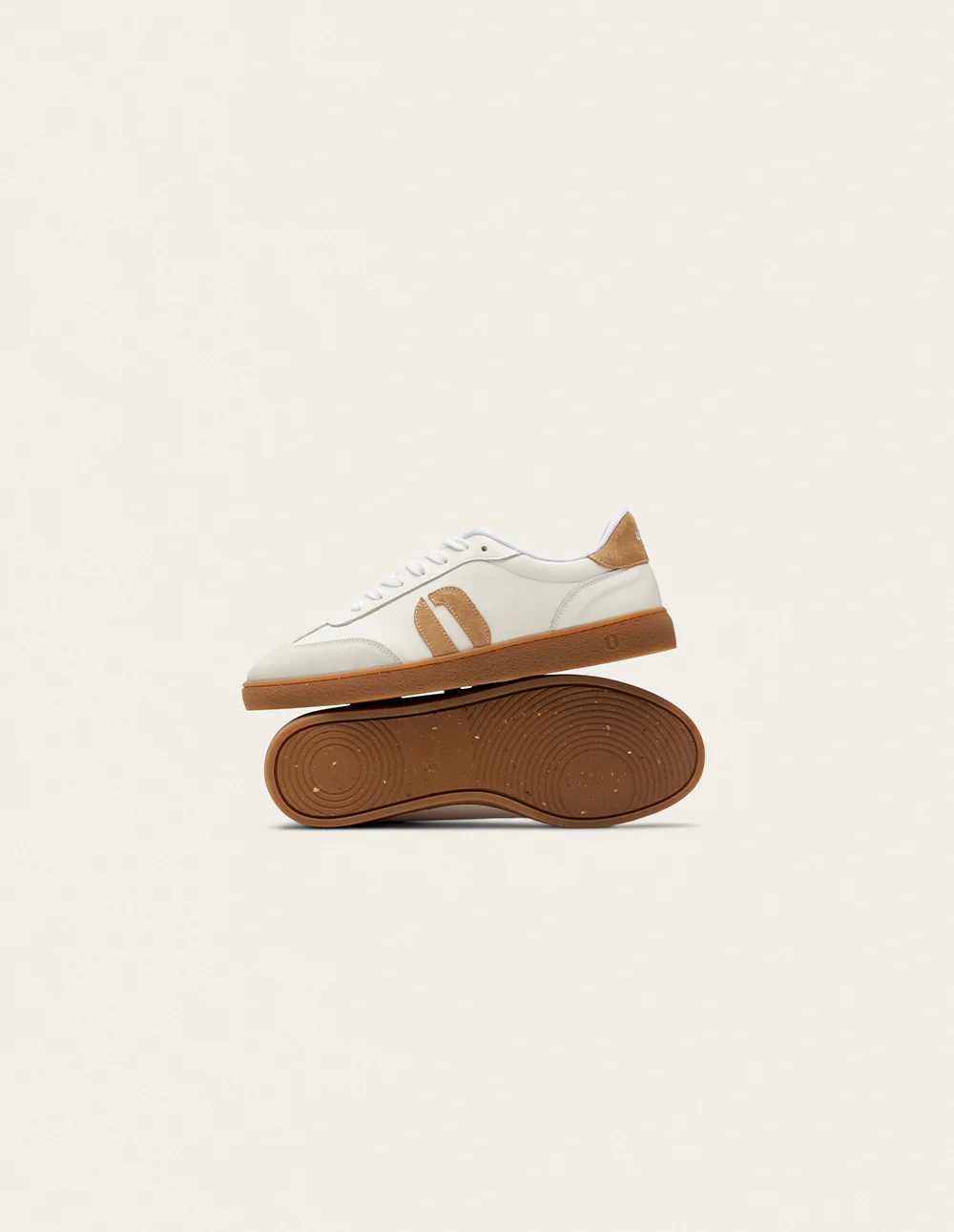 Baskets basses Lucia - Blanc beige - Image 3