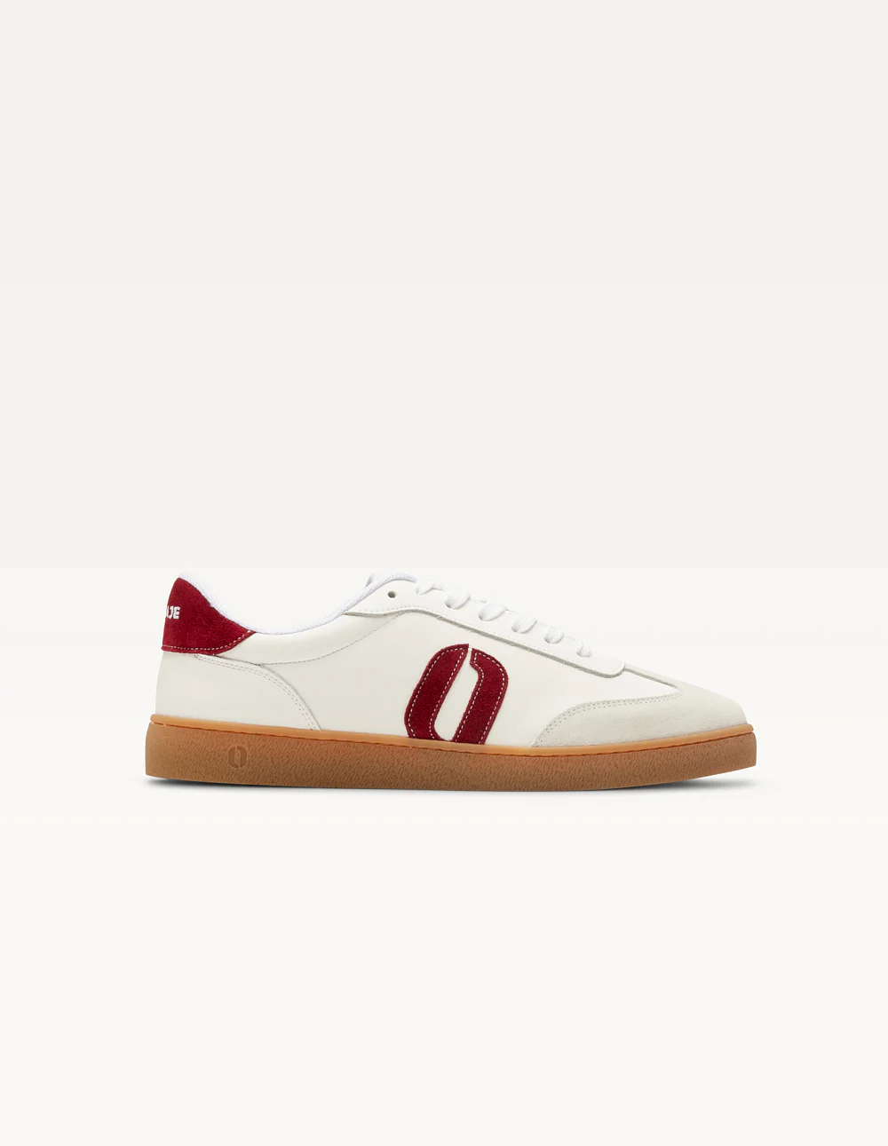 Baskets basses Lucia - Blanc bordeaux