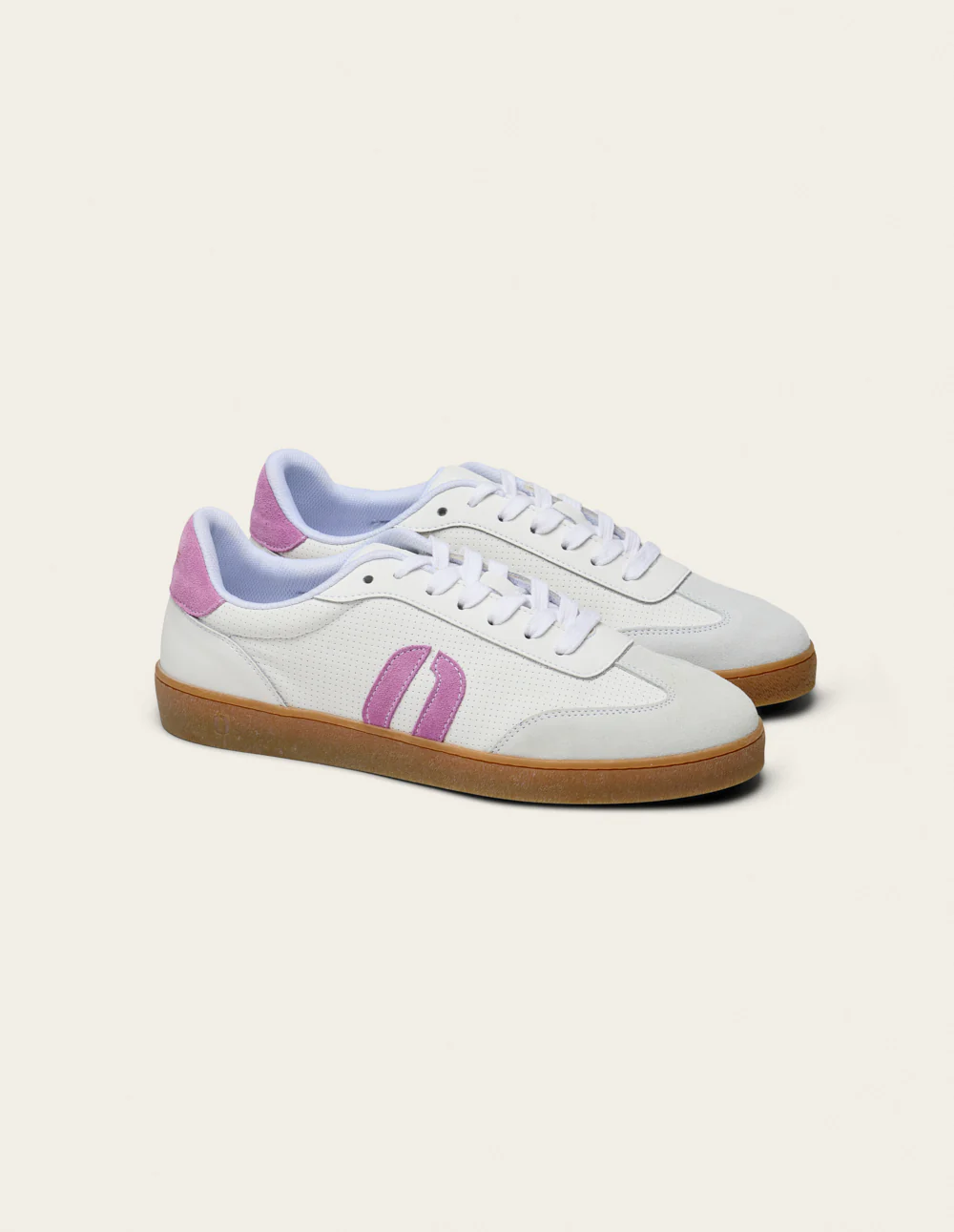 Baskets basses Lucia - Blanc lilas - Image 4