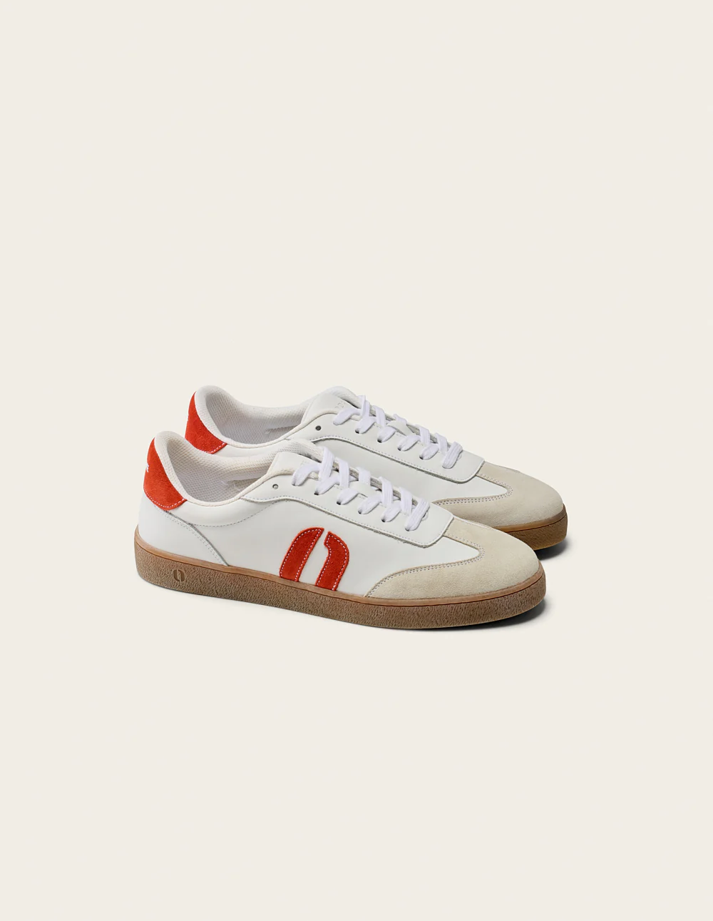 Baskets basses Lucia - Blanc orange - Image 2