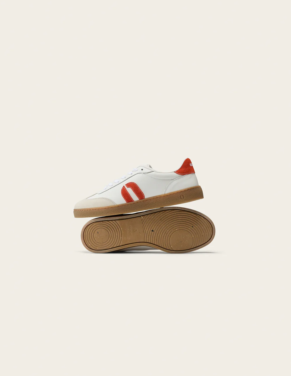 Baskets basses Lucia - Blanc orange - Image 4