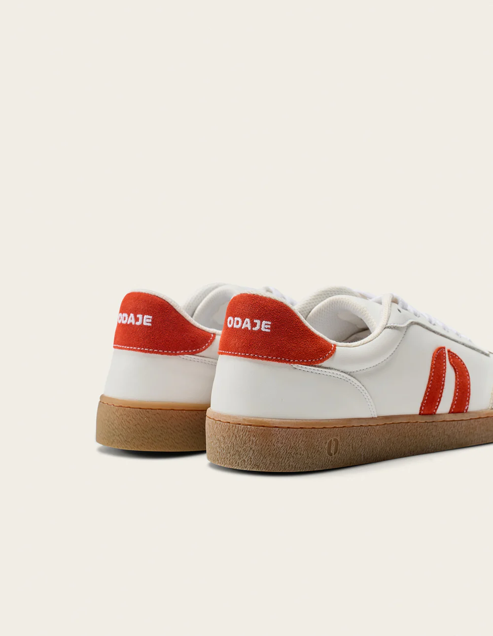 Baskets basses Lucia - Blanc orange - Image 5