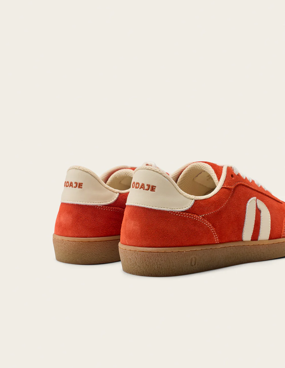 Baskets basses Lucia - Orange écru - Image 5