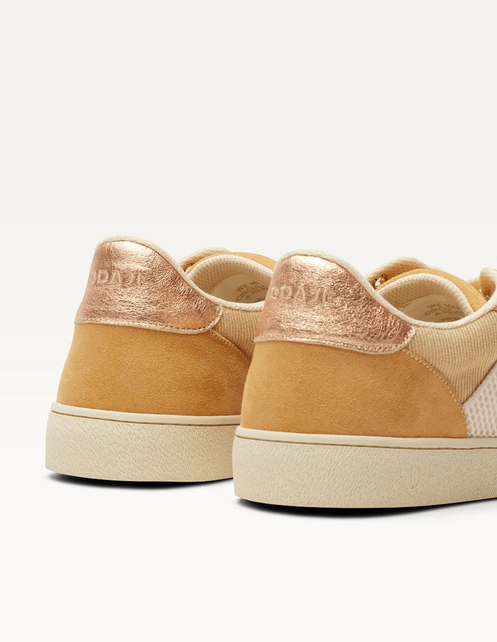 Baskets basses Marie - Beige crème pêche - Image 5
