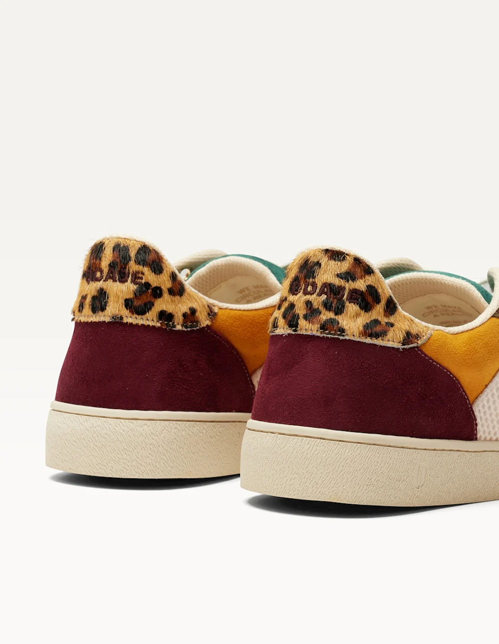 Baskets basses Marie - Bordeaux beige kaki - Image 5