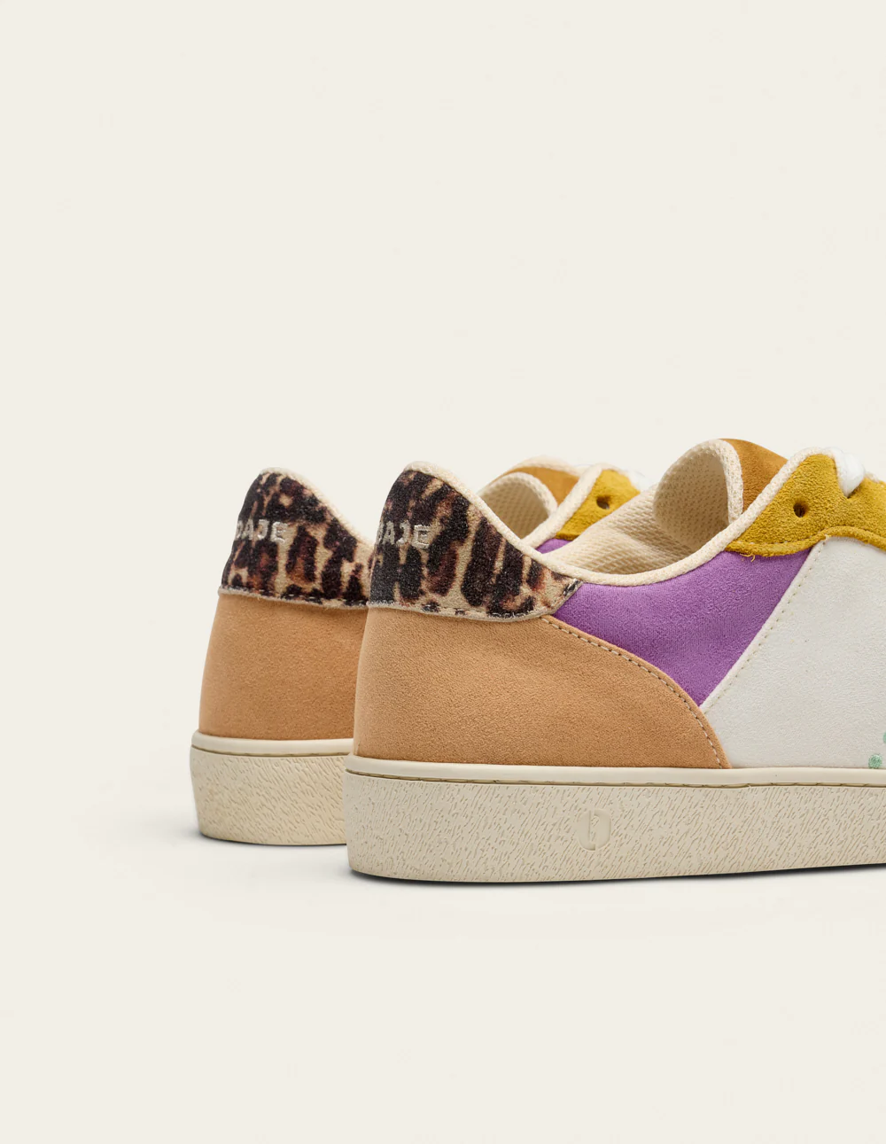 Baskets basses Marie - Lilas pistache citron - Image 4