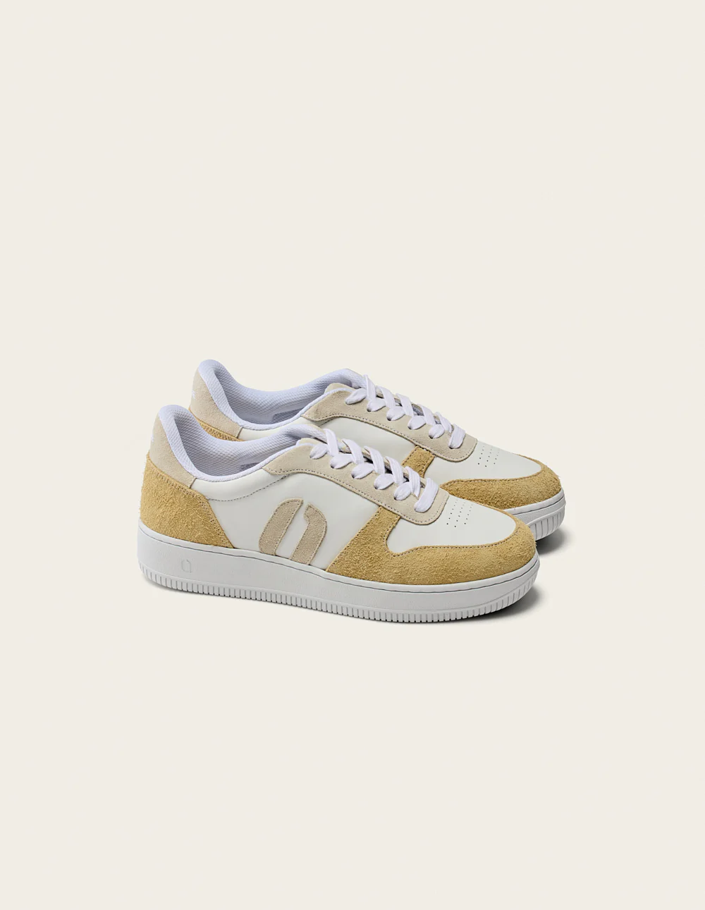 Baskets basses Marilou - Beige blanc - Image 2