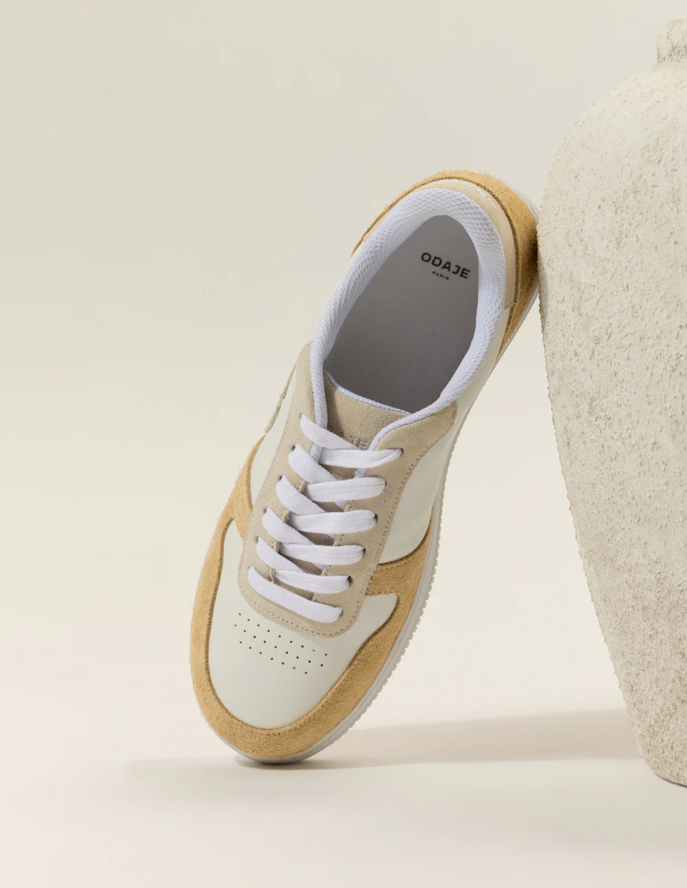Baskets basses Marilou - Beige blanc - Image 5