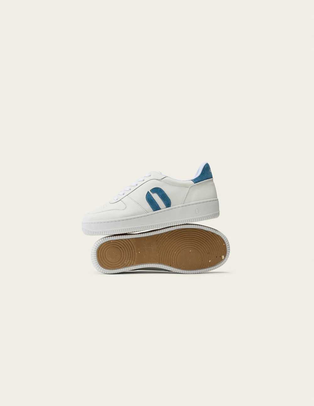 Baskets basses Marilou - Blanc bleu - Image 4