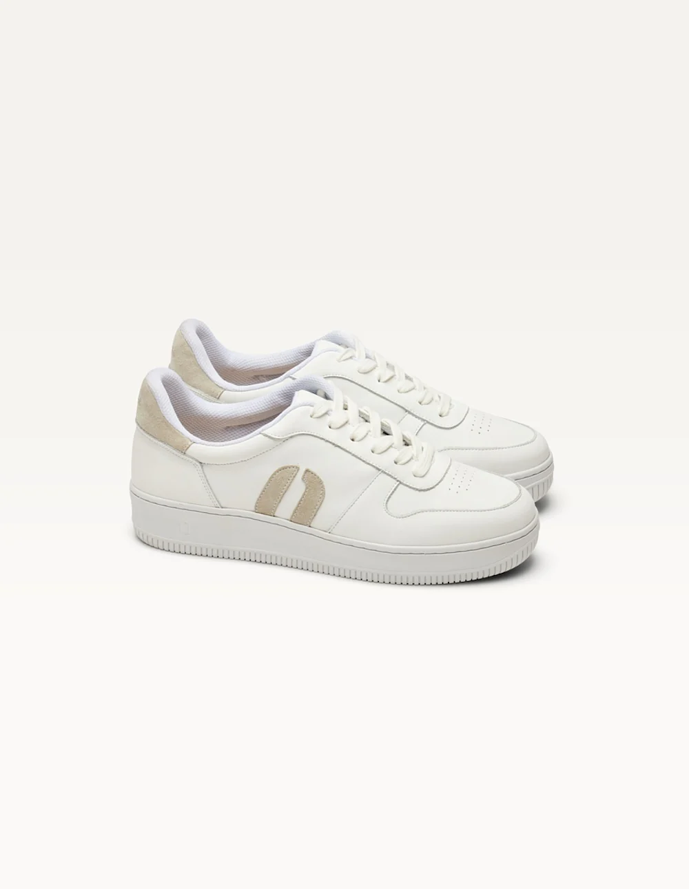 Baskets basses Marilou - Blanc gris clair - Image 2