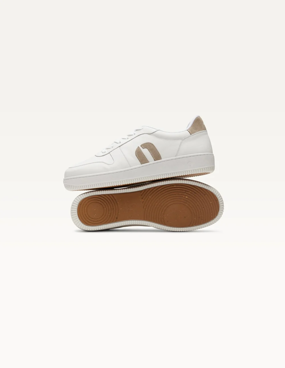 Baskets basses Matthieu - Blanc gris - Image 4
